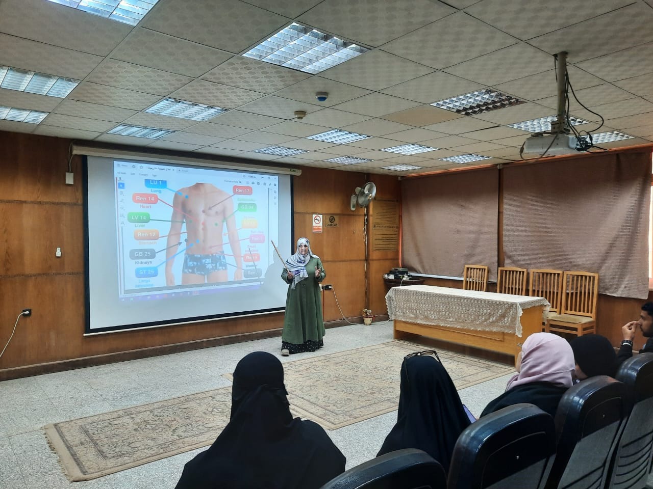 Implementing a training course “Cupping from the perspective of Western medicine” at Faculty of Nursing,  Mansoura University 