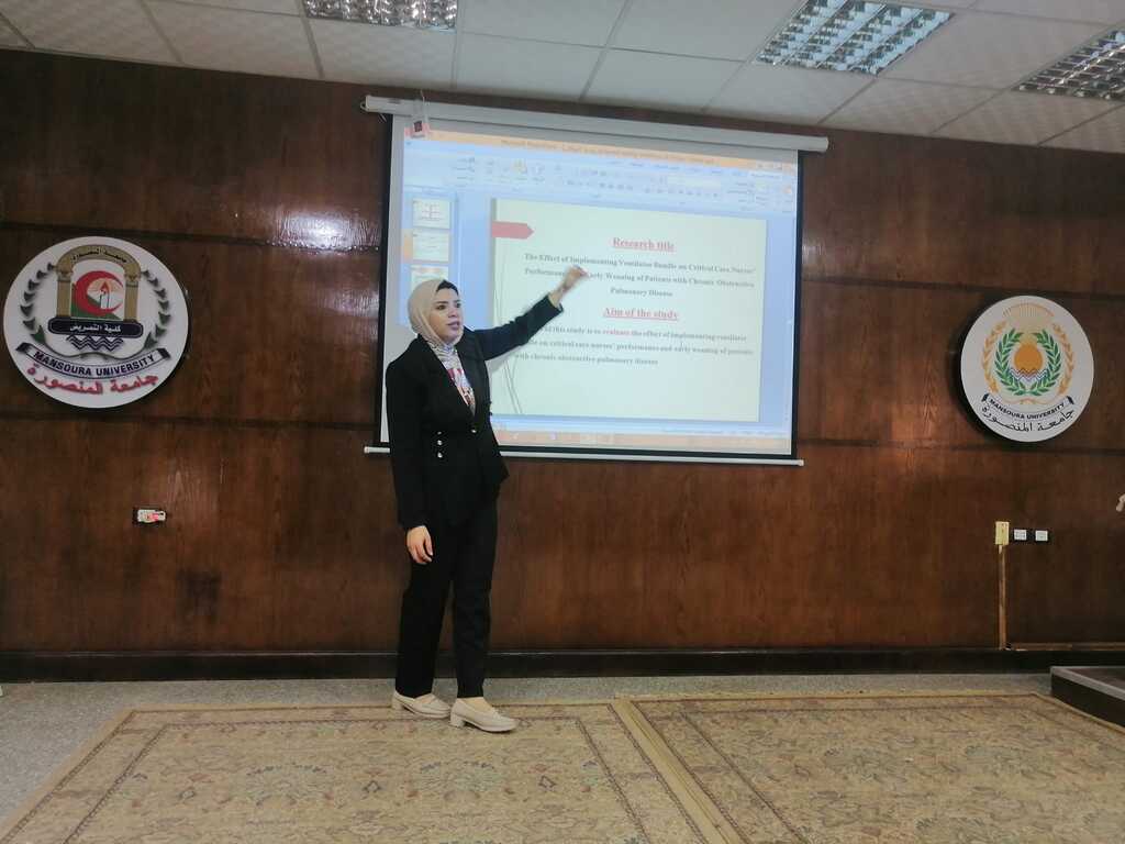 A Workshop about How to Write a Sound  Research Proposal (Tips for Noval Researchers) at Faculty of Nursing - Mansoura University 