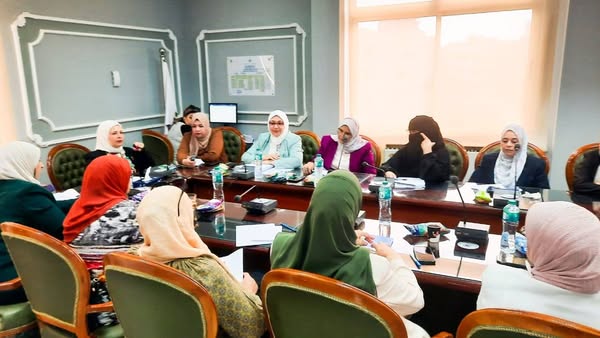 Mansoura University Faculty of Nursing Council meeting for October 2025