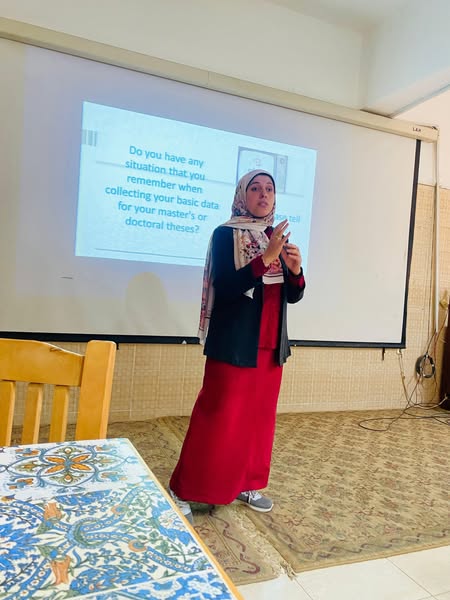 ورشة عمل بعنوان Effective Data Collection Methods for Researchers