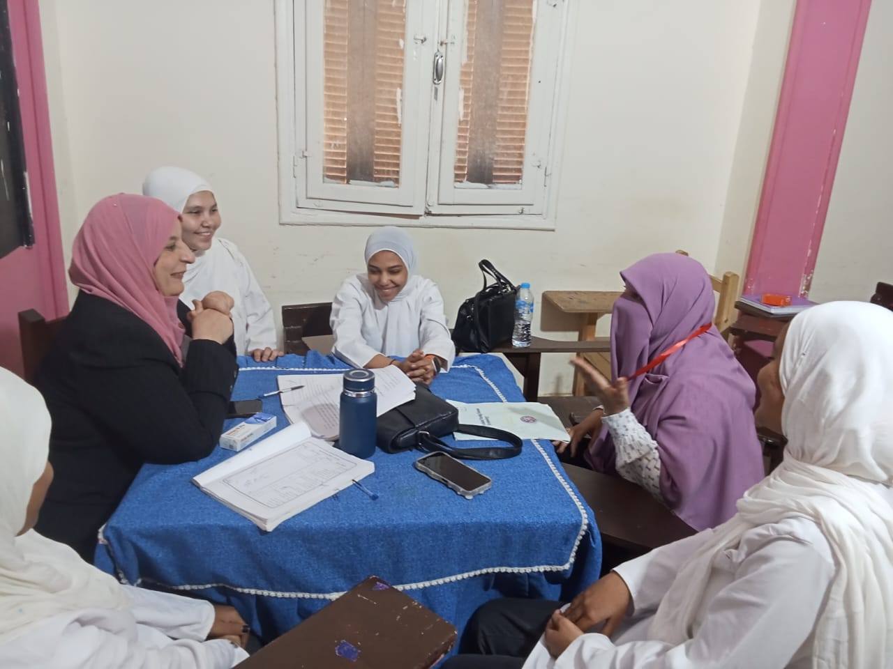 تواصل كلية التمريض الدعم للمناطق الحدودية خلال فعاليات اليوم الرابع لقافلة 