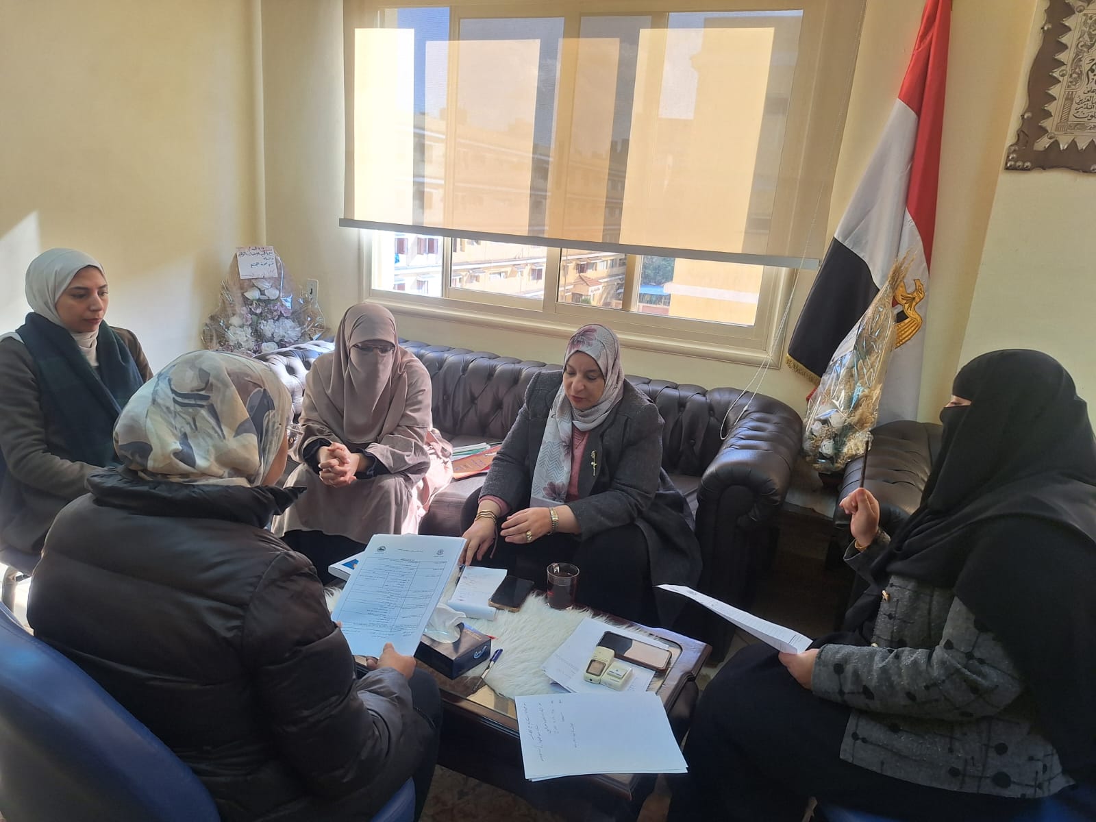 Meeting of the Crisis and Disaster Management Unit – Faculty of Nursing, Mansoura University