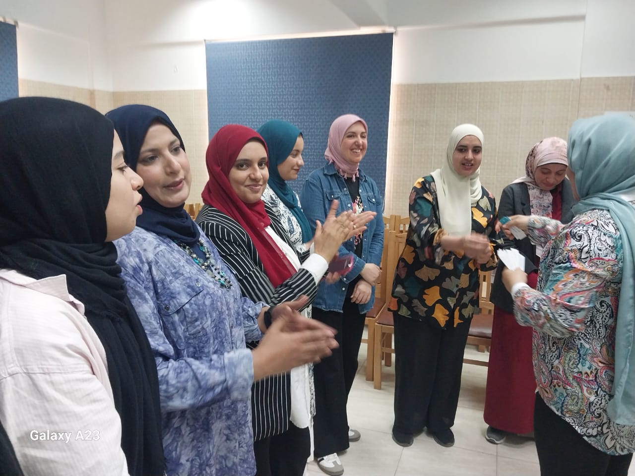ورشة عمل بعنوان استراتيجيات العمل الجماعي الفعال