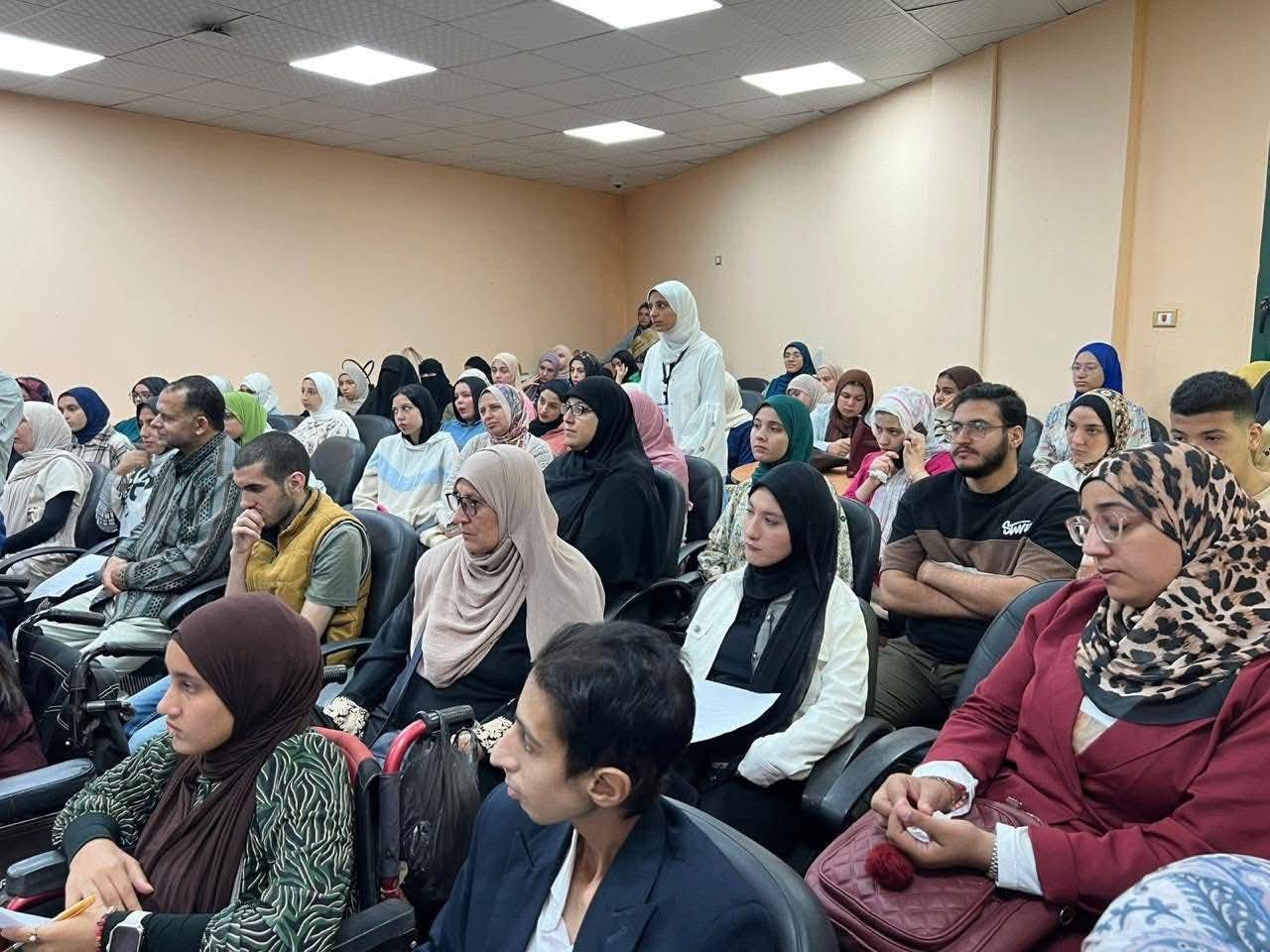 Participation of the Critical Care and Emergency Nursing Department in a Symposium Entitled “Academic Accessibility” at the Mansoura University Service Center for Persons with Disabilities