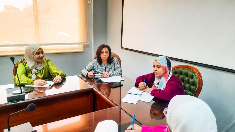 A meeting of the executive team of the quality assurance unit 