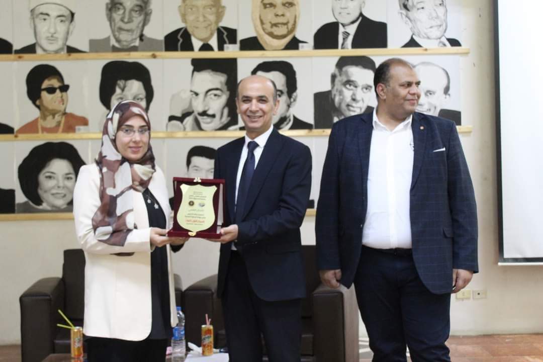 The Department of Community Health Nursing - Faculty of Nursing - Mansoura University won first place in the scientific field at the twelfth Mansoura University Book Fair for the academic year 2023-2024.