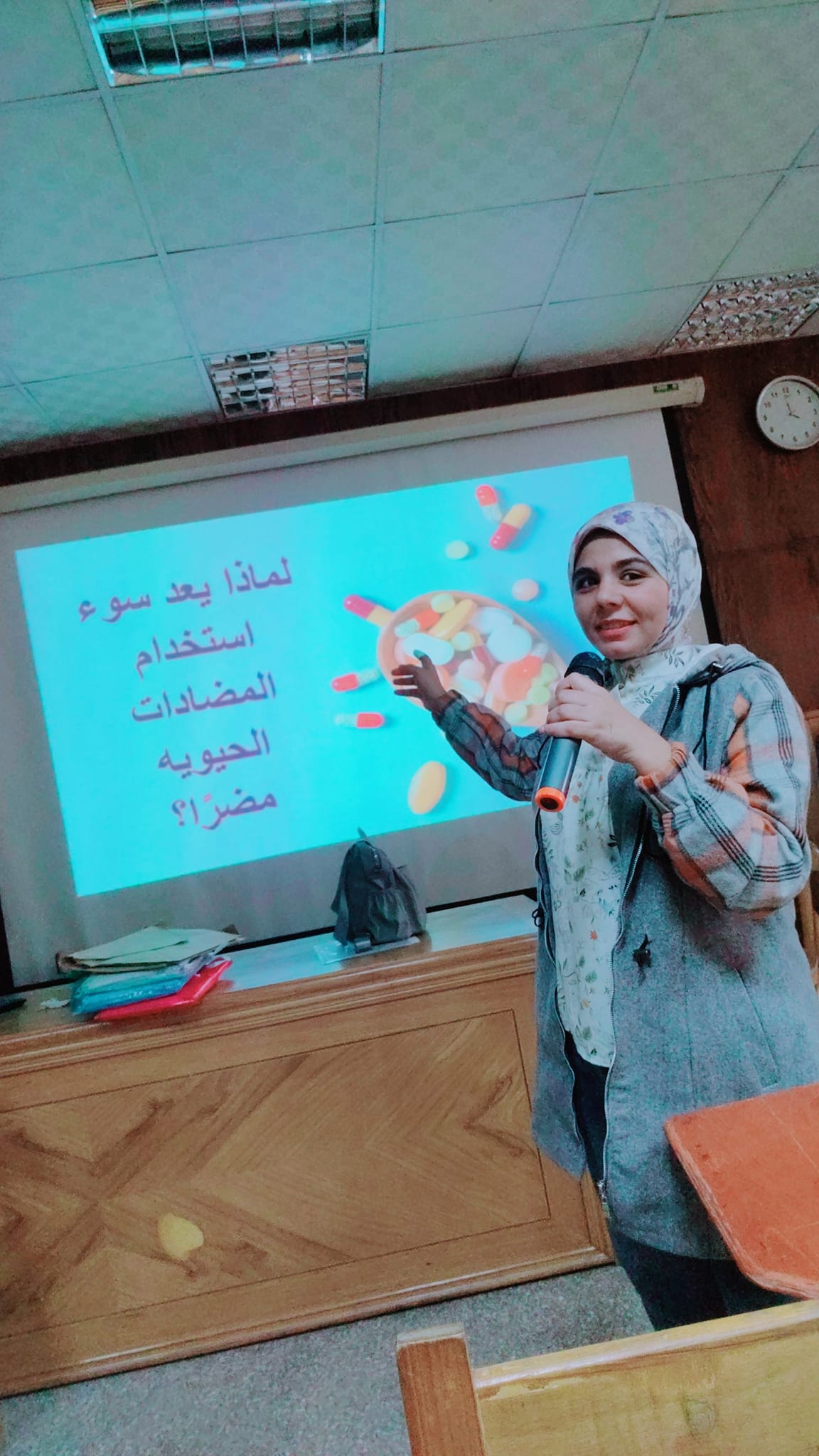 An educational seminar was implemented on the misuse of antibiotics 