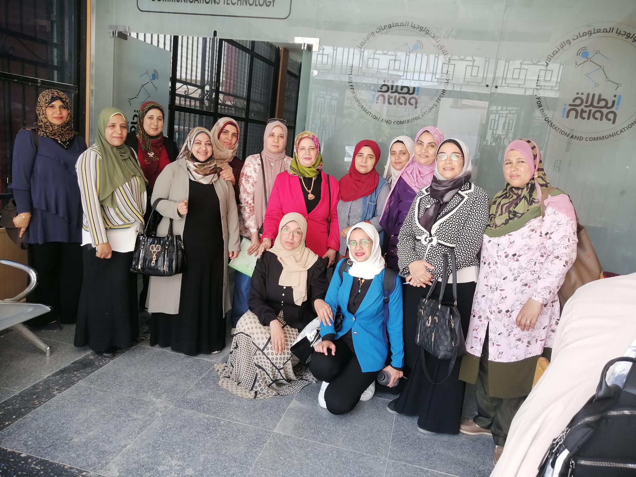 Faculty of Nursing, Mansoura University participation with special training for Electronic Exams