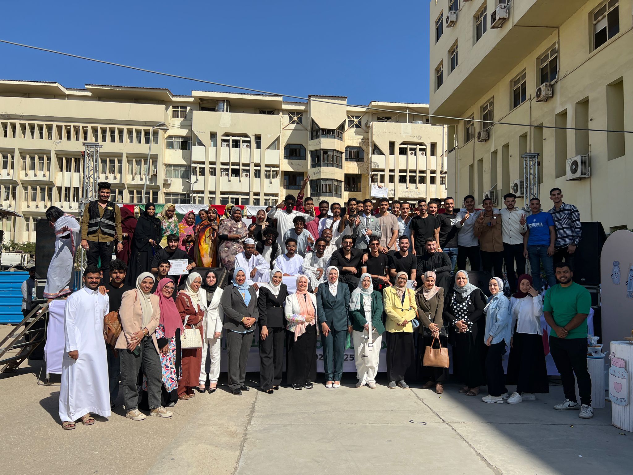 الملتقى الطلابي الاول للطلاب الوافدين بكلية التمريض - جامعة المنصورة