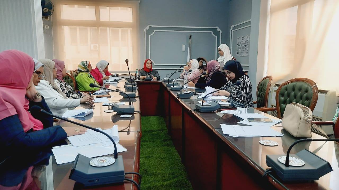 استعدادات كلية التمريض جامعةالمنصورة لإعداد الخطة الاستراتيجية للكلية 2024- 2029