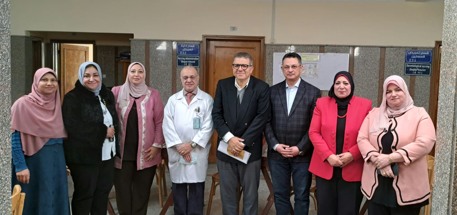 Oral Examination Committee for Doctorate in Medical-Surgical Nursing, Faculty of Nursing, Mansoura University (Monday, January 13, 2025)