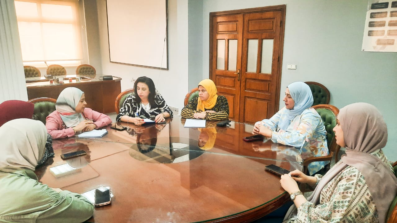 اجتماع اعضاء وحدة ضمان الجودة لشهر ابريل 2025