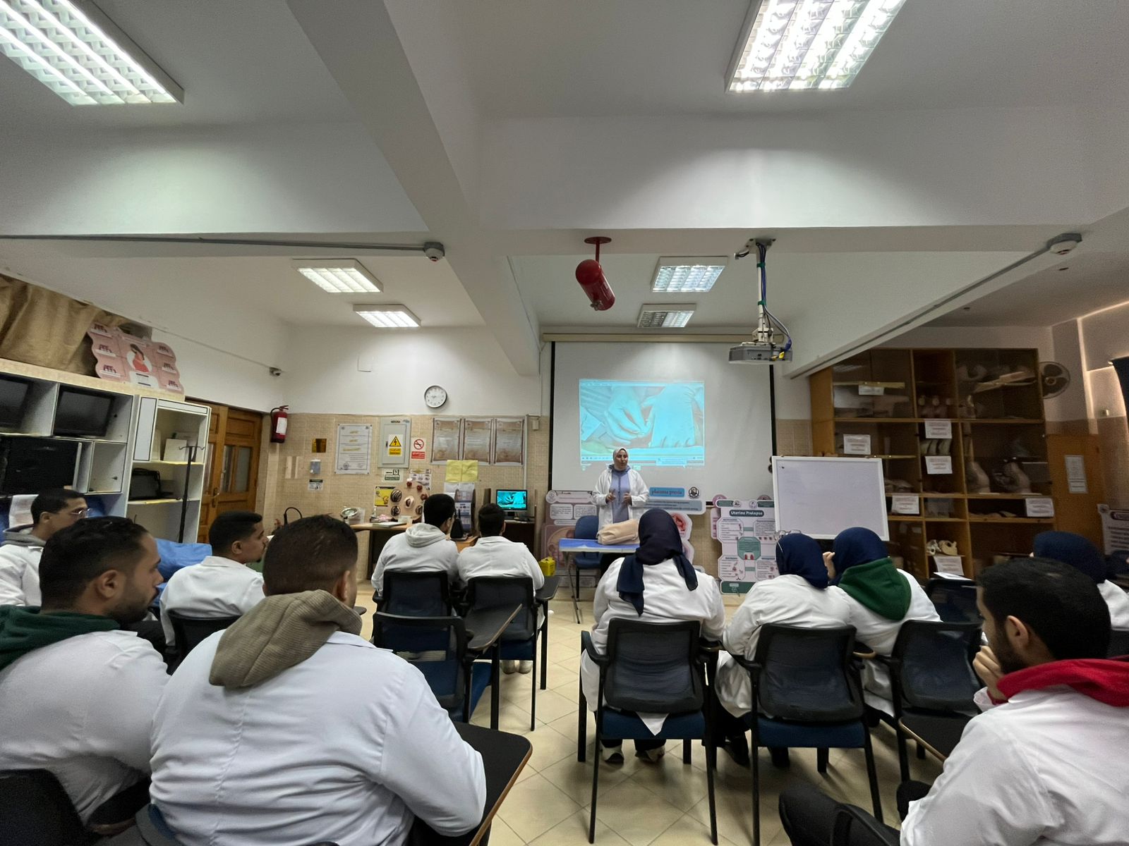 بداية الدراسة للفصل الدراسي الثاني للعام الاكاديمي 2025/2026 بكلية التمريض جامعة المنصورة