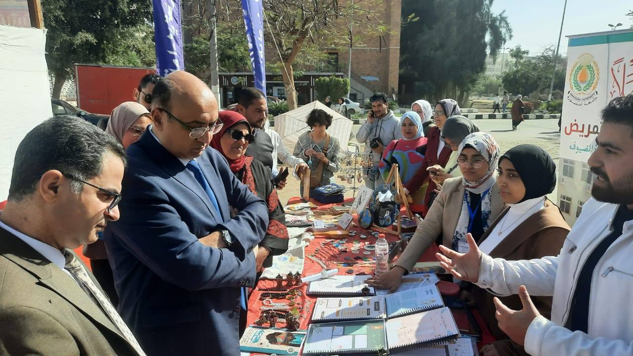 مشاركة كلية التمريض جامعة المنصورة بمعرض “بازار جامعتي” – مهرجان التسوق الطلابي الثانى بجامعة المنصورة