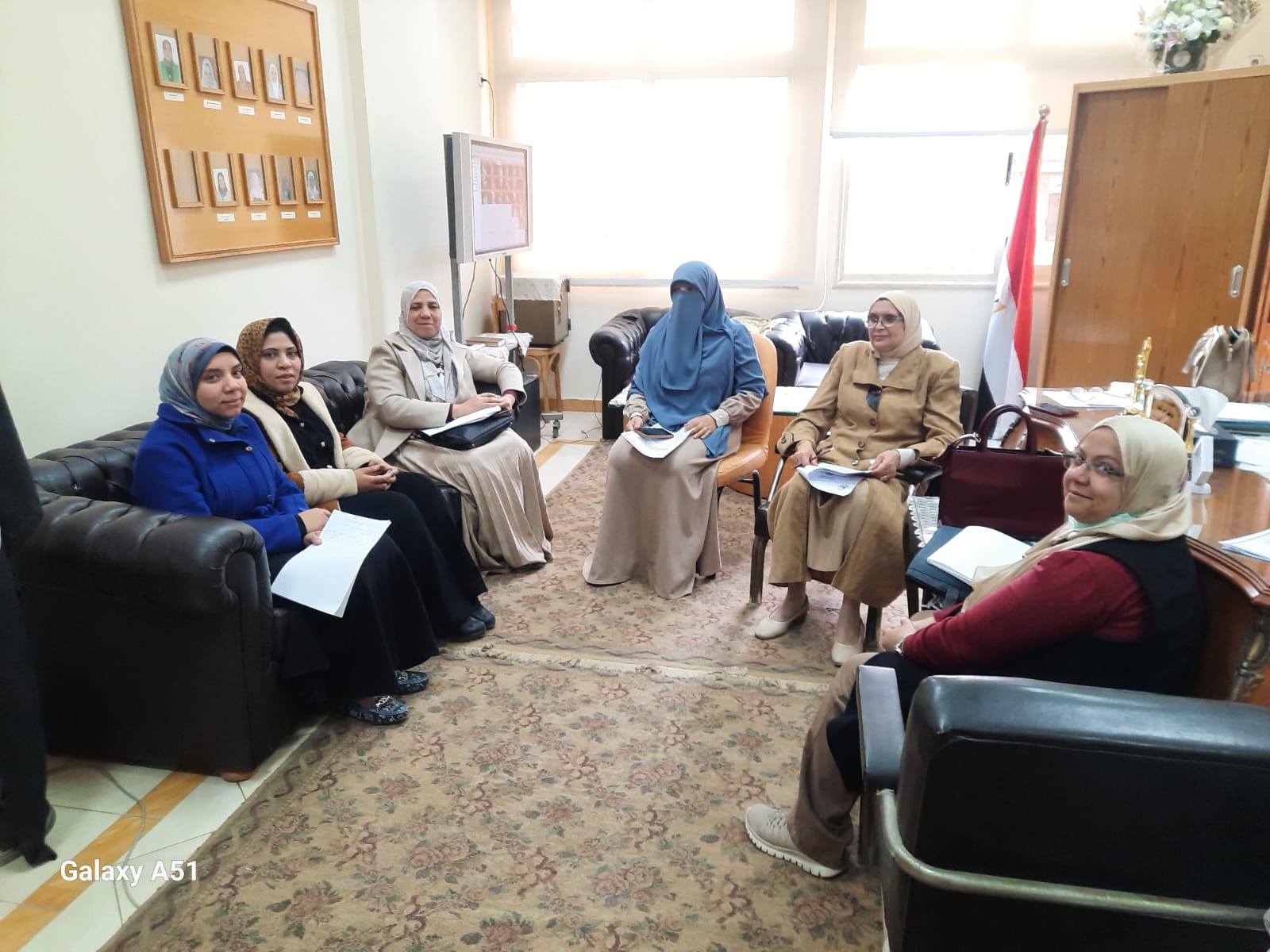 اجتماع لجنة الشكاوى لقطاع التعليم والطلاب بكلية التمريض جامعة المنصورة لشهر فبراير 2026 